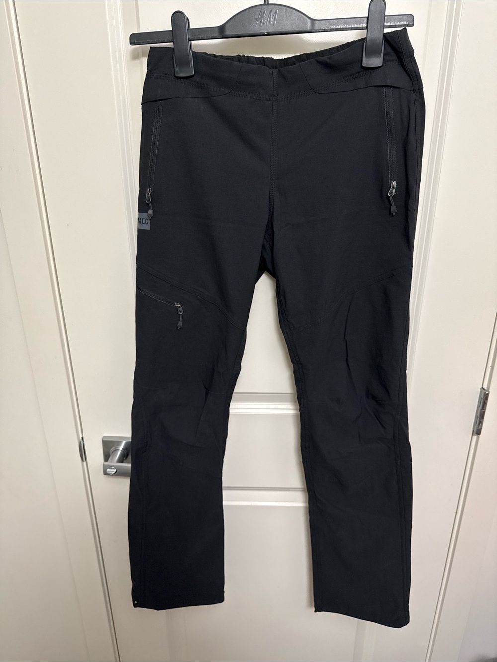 MEC Black Women's Hiking/Outdoor Nylon Pants in size 8